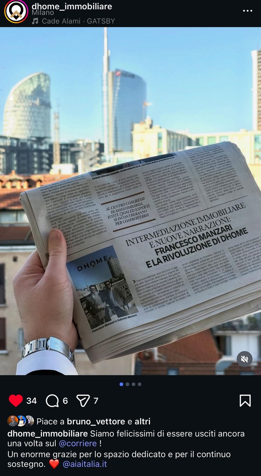 DHOME su Il Sole 24 Ore